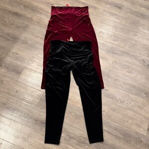 Spanx Velvet Leggings Bundle of 2 size 3X